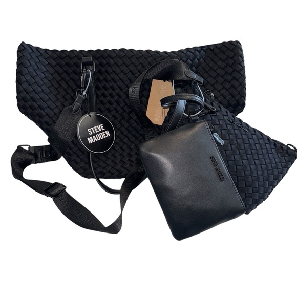 NWT Steve Madden Purse & Crossbody Bwessie 2 Piece Set DR141835 - Picture 4 of 9